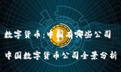 数字货币：中国有哪些公