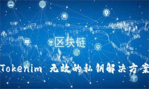 Tokenim 无效的私钥解决方案