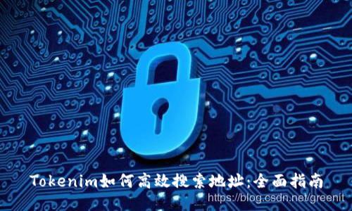 Tokenim如何高效搜索地址:全面指南