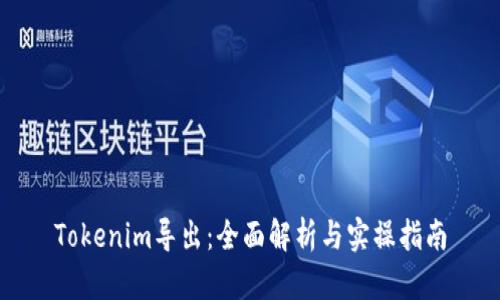 Tokenim导出:全面解析与实操指南