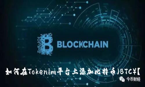 如何在Tokenim平台上添加比特币(BTC)?