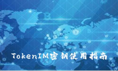 TokenIM密钥使用指南