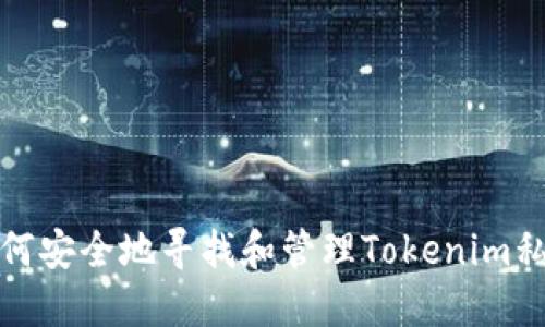 如何安全地寻找和管理Tokenim私钥