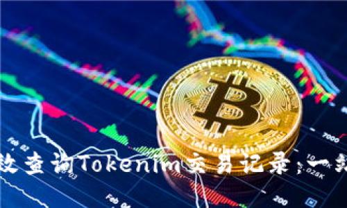 如何高效查询Tokenim交易记录：一站式指南
