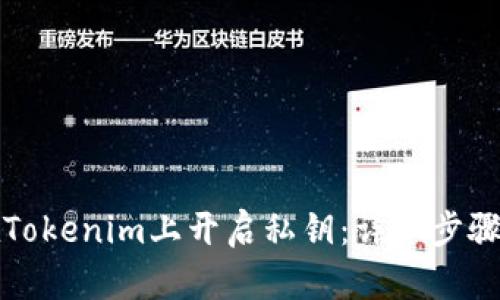 如何在Tokenim上开启私钥：详细步骤与解析
